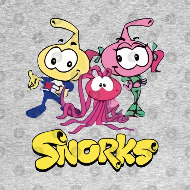 Swim along Snorks Cast Tribute by sepedakaca